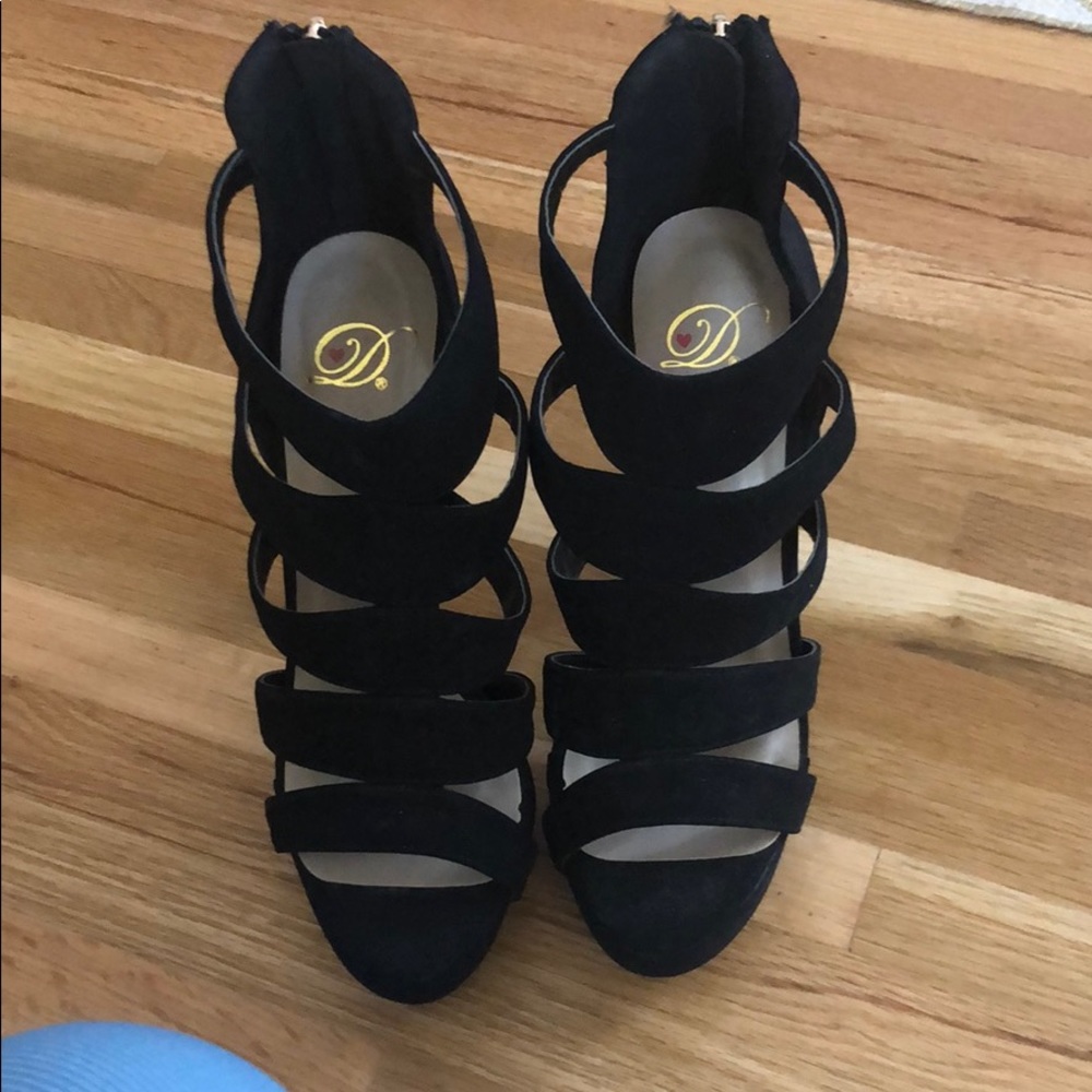 Black heels